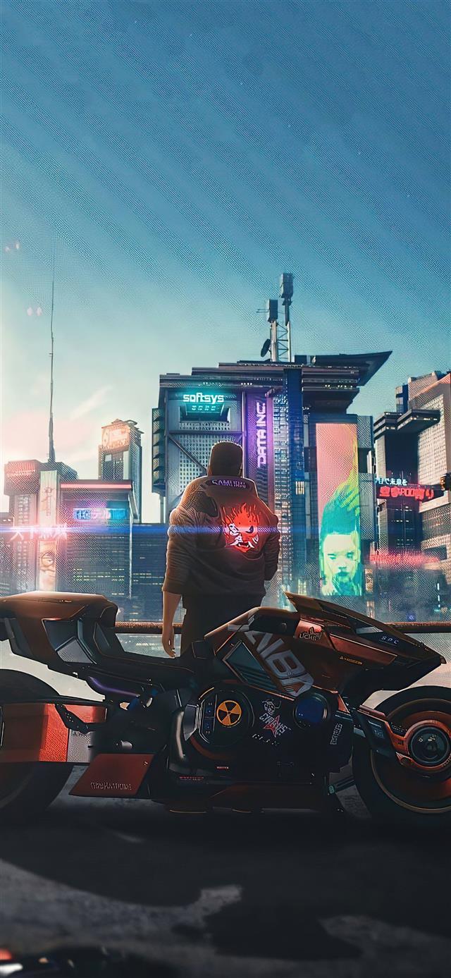 1125x2436 cyberpunk 2077 samurai jacket -  iPhone X Wallpaper