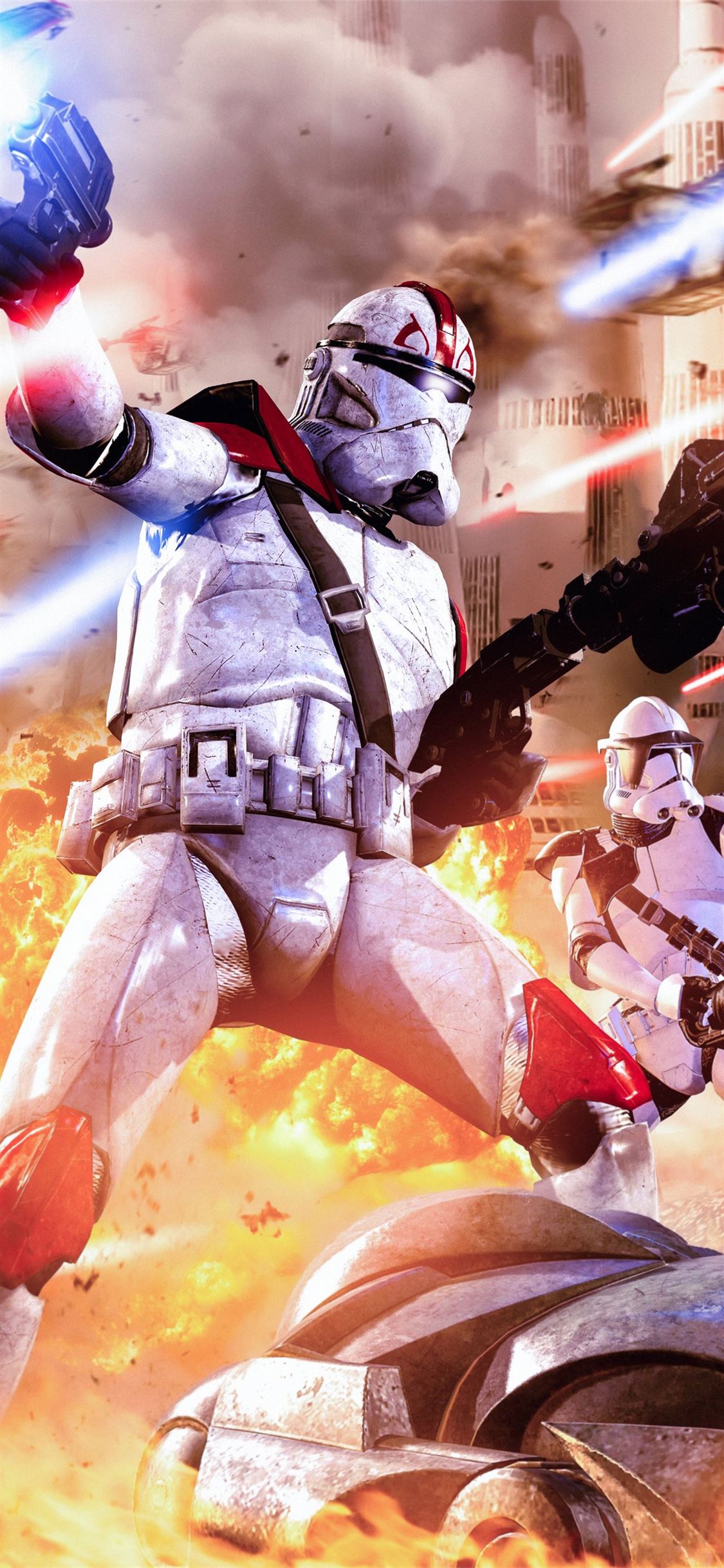 Star Wars The Bad Batch Clone Trooper 4K Phone iPhone Wallpaper 8760a