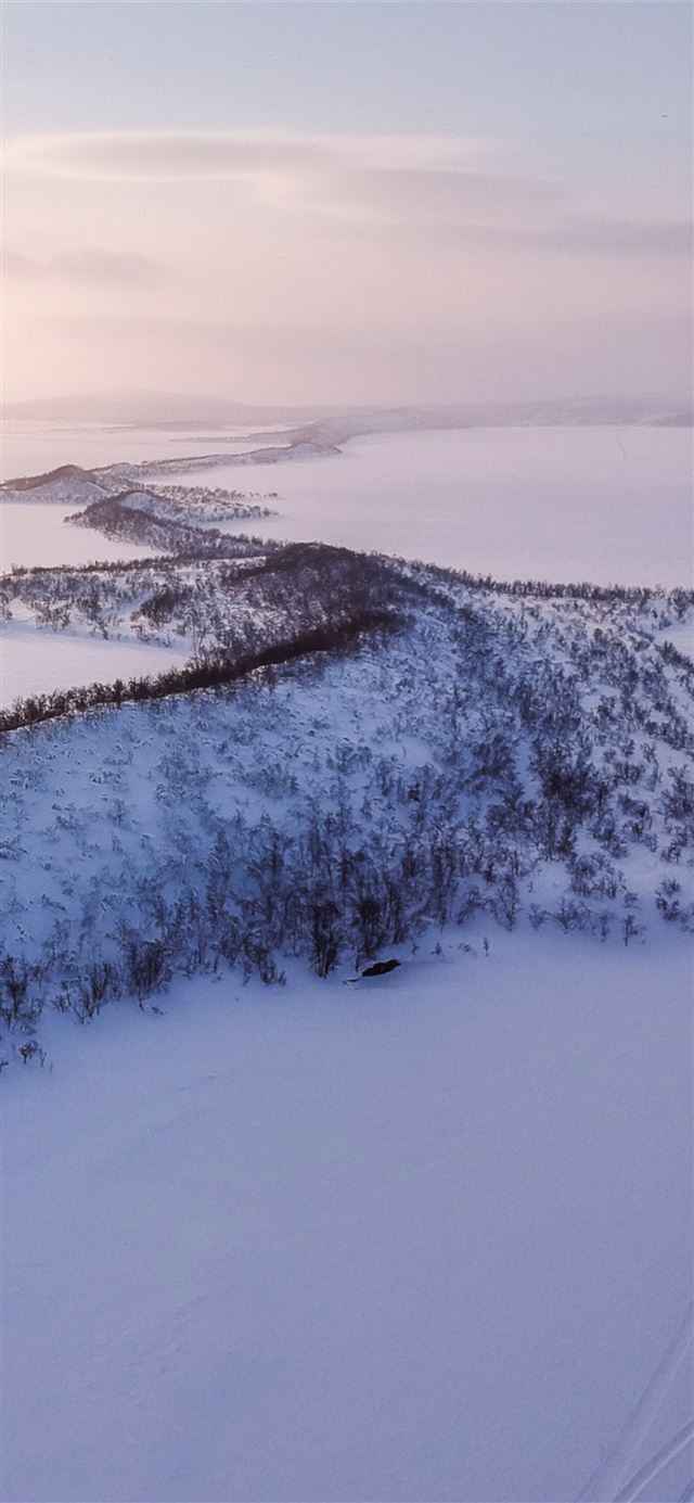 1125x2436 winter snow landscape - snow iPhone X Wallpaper
