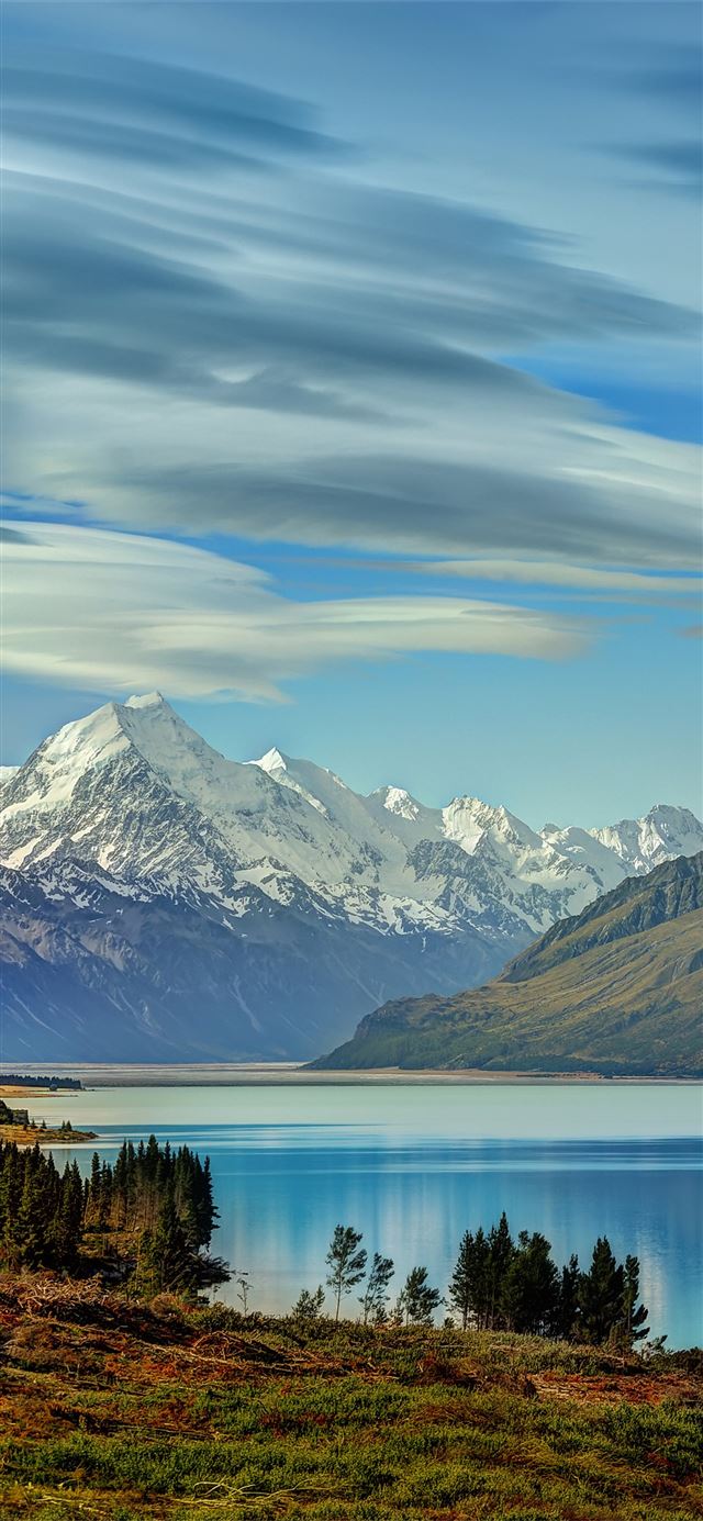 1125x2436 aoraki mount cook new zealand 8k - mountains iPhone X Wallpaper