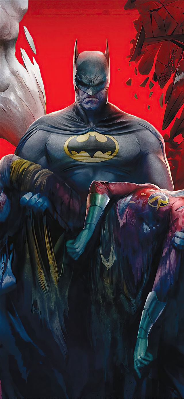 1125x2436 batman death in the family - animated movies iPhone X Wallpaper