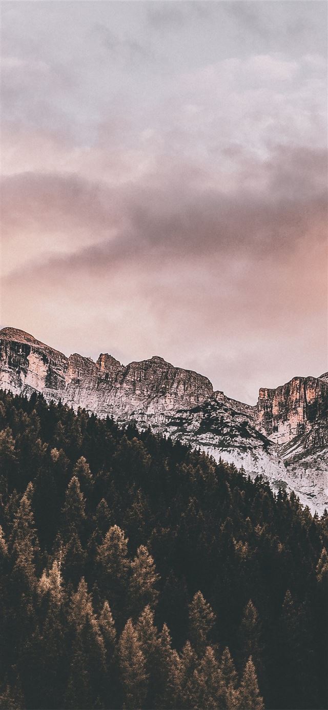 1125x2436 daylight rocky mountain landscape - landscape iPhone X Wallpaper