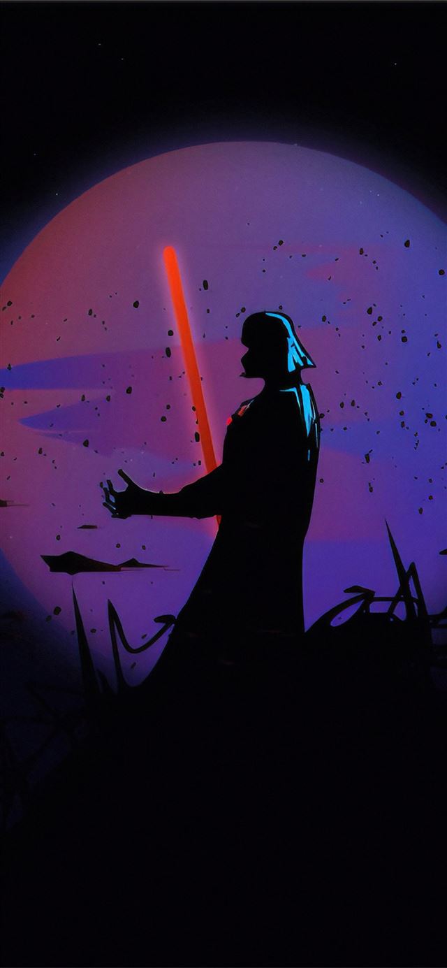 1125x2436 darth vader newart - movies iPhone X Wallpaper