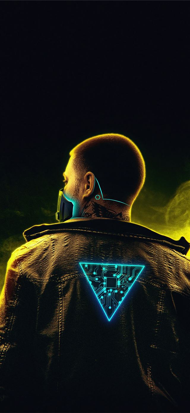 1125x2436 v the hero of cyberpunk 2077 - pc games iPhone X Wallpaper