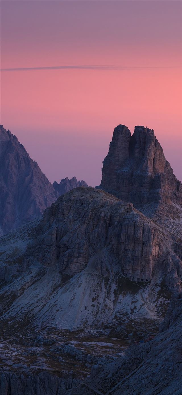 1125x2436 dolomites pale mountains 4k - 4k iPhone X Wallpaper