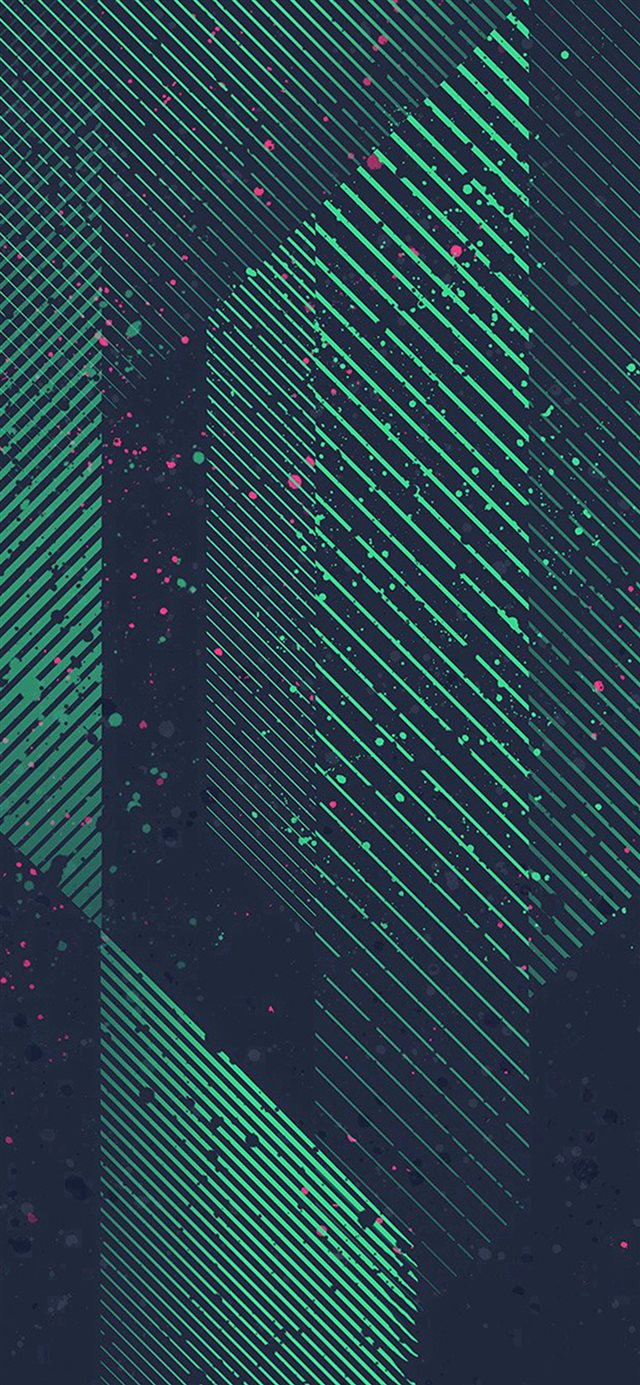 1125x2436 Htc Art Design Dot Paint Pattern Green -  iPhone X Wallpaper
