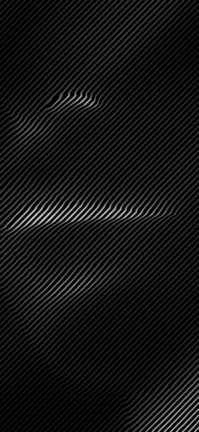 1125x2436 Face Pattern Background Bw Dark -  iPhone X Wallpaper