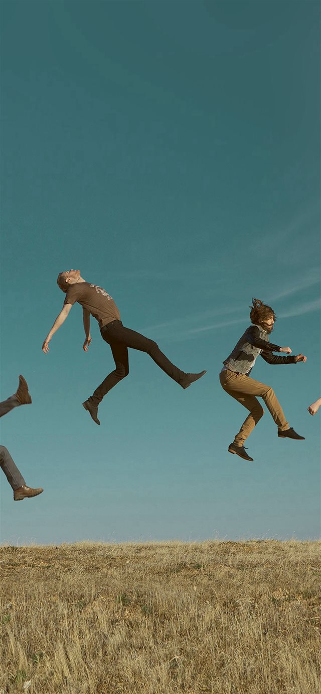 1125x2436 Imagine Dragons Top - orange iPhone X Wallpaper