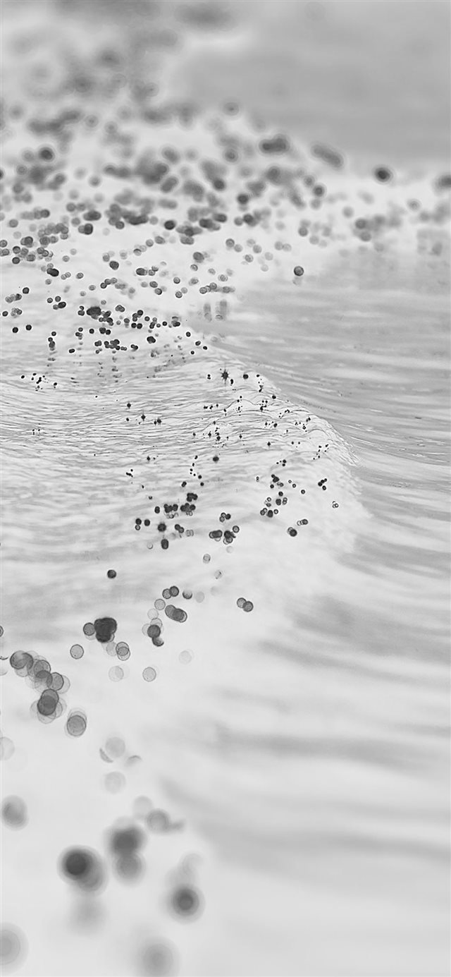 1125x2436 Gold Sea White Black Sunset Ocean Nature - wave iPhone X Wallpaper