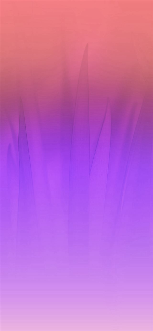 1125x2436 Soft Blue Nature Purple Pink Leaf Pattern - blur iPhone X Wallpaper