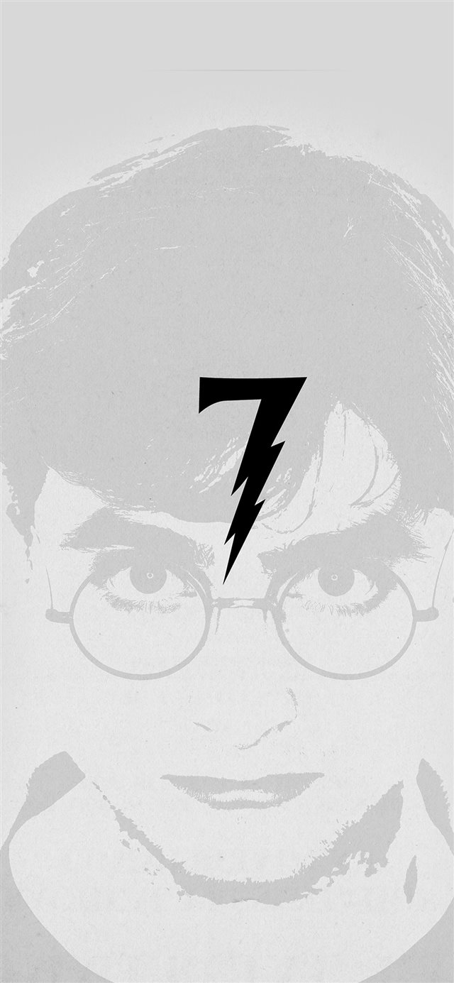 1125x2436 Harry Potter Art Minimal Film Gray - minimal iPhone X Wallpaper