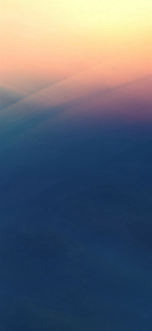 1125x2436 Soft Gradation Abstract Yellow Blue Pattern - colors iPhone X Wallpaper
