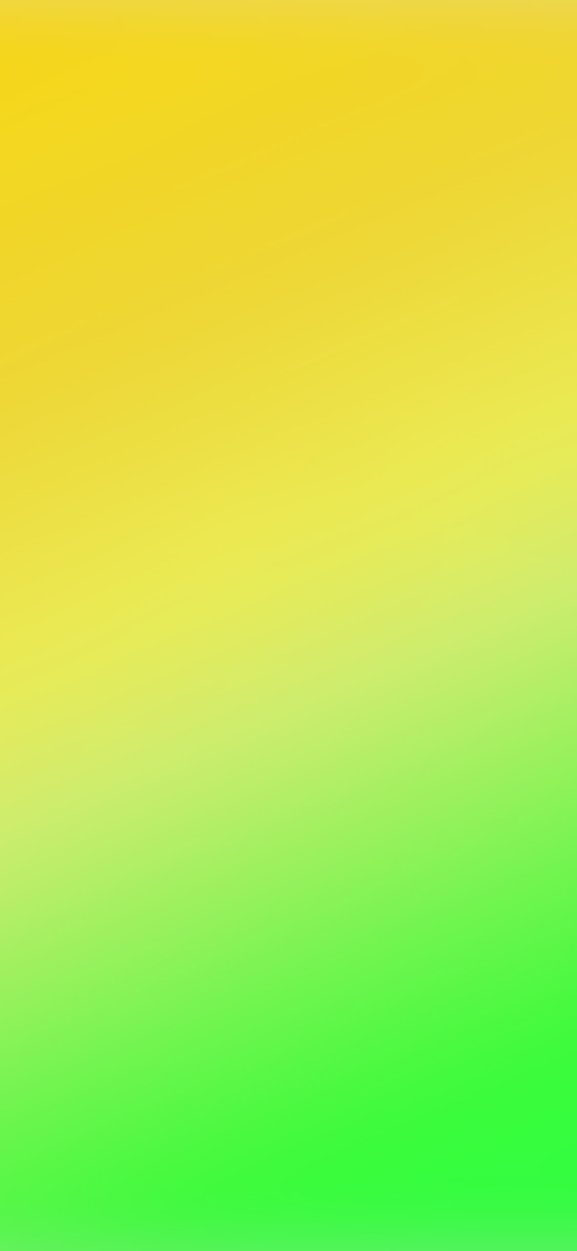 Yellow Green Blur Gradation iPhone X Wallpapers Free Download