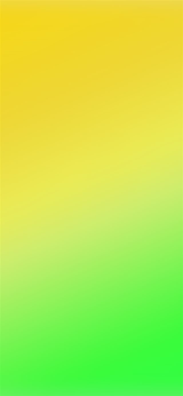 1125x2436 Yellow Green Blur Gradation  - aesthetic iPhone X Wallpaper