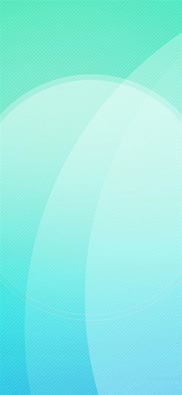 1125x2436 Blue Green Digital Art Circle Pattern - aesthetic iPhone X Wallpaper