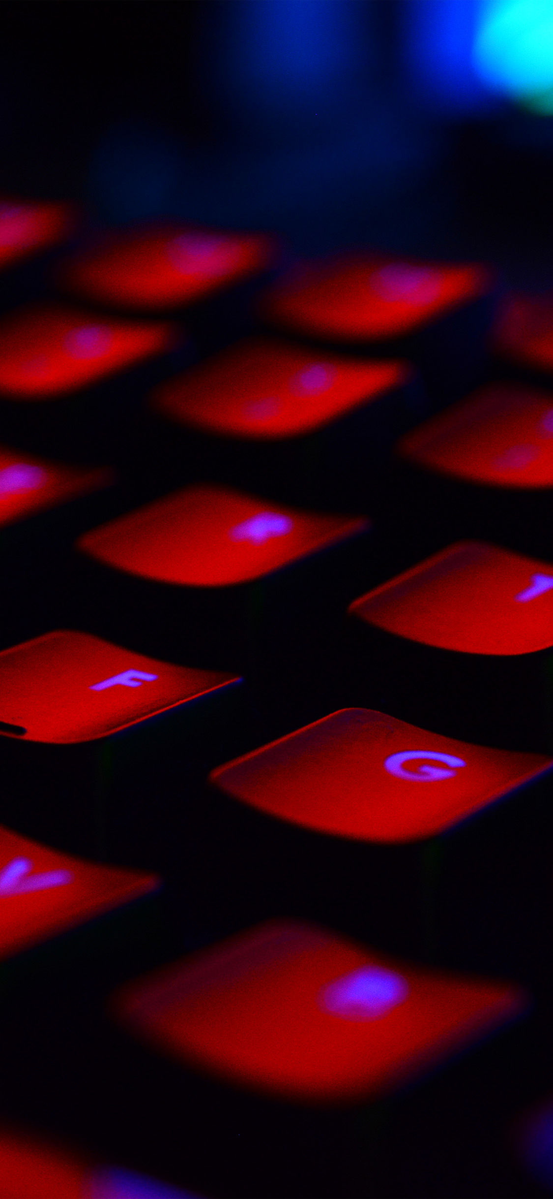  Keyboard  Red Dark Computer Nature iPhone  X Wallpapers  Free 