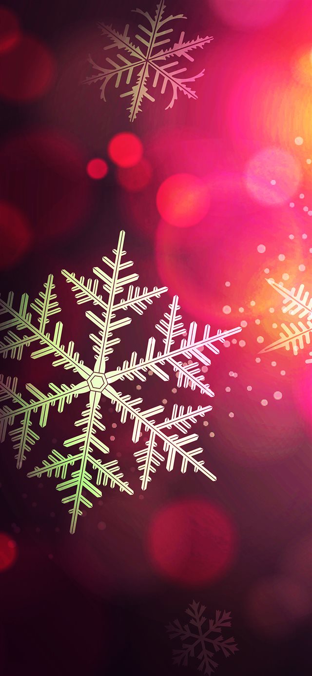 1125x2436 Snow bokeh - bokeh iPhone X Wallpaper