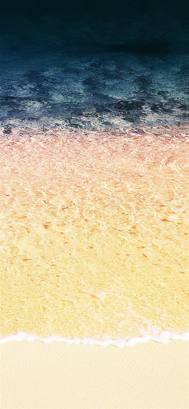 1125x2436 Rainbow beach sea - rainbow iPhone X Wallpaper