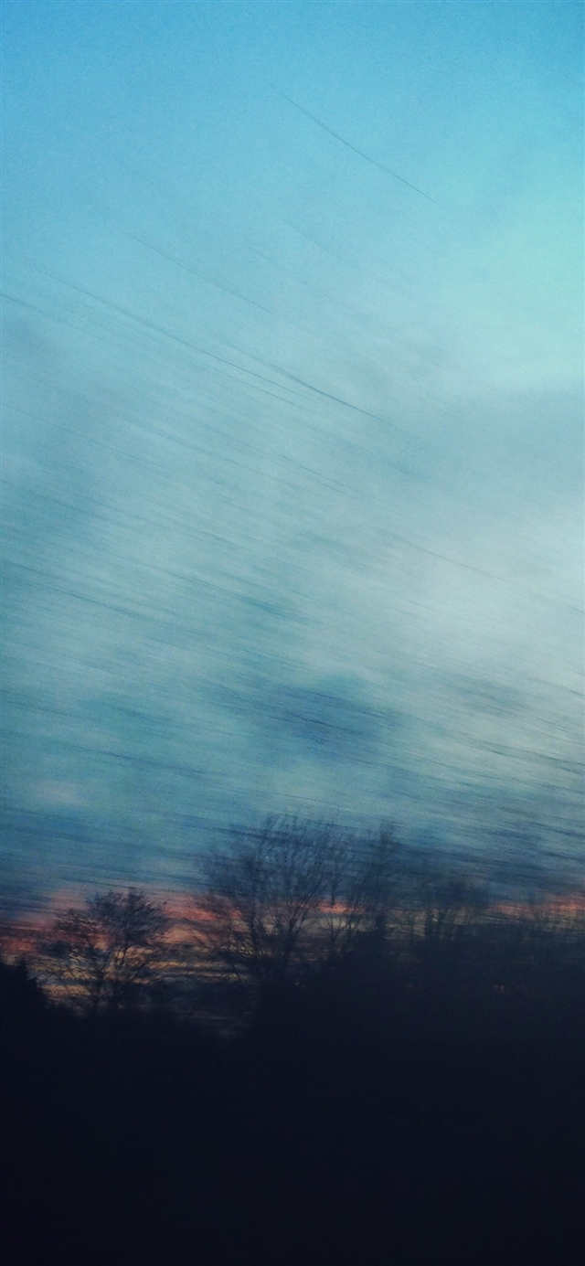 1125x2436 Train nature view bokeh - bokeh iPhone X Wallpaper