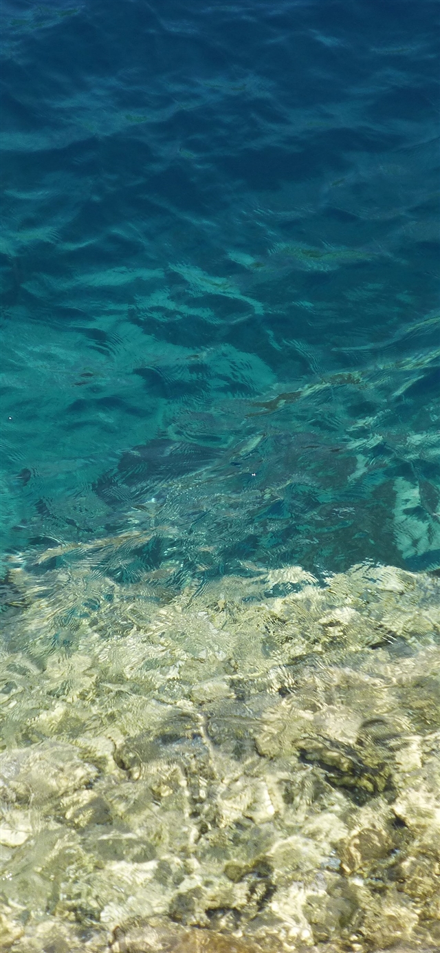 1125x2436 Water texture summer wave - summer iPhone X Wallpaper