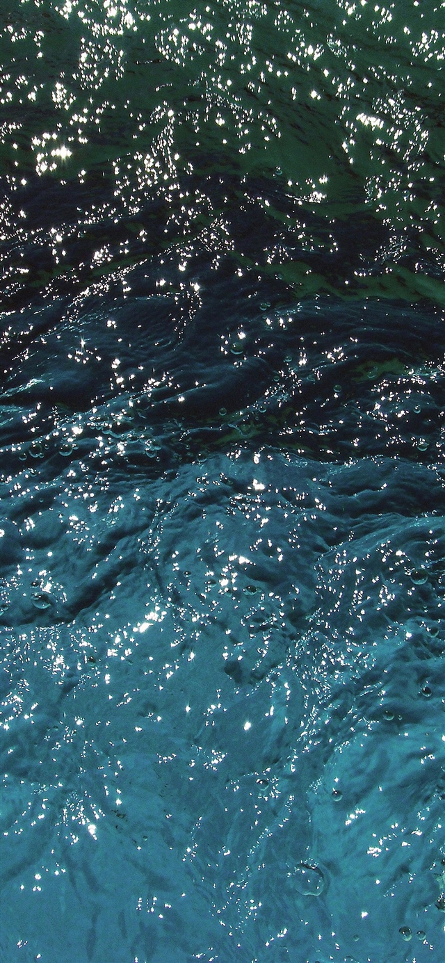 1125x2436 Water ful day - waves iPhone X Wallpaper