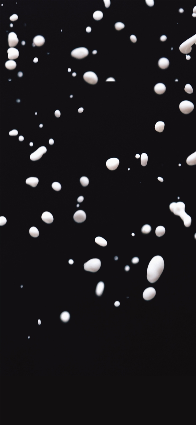 1125x2436 Drops dark watter pattern -  iPhone X Wallpaper