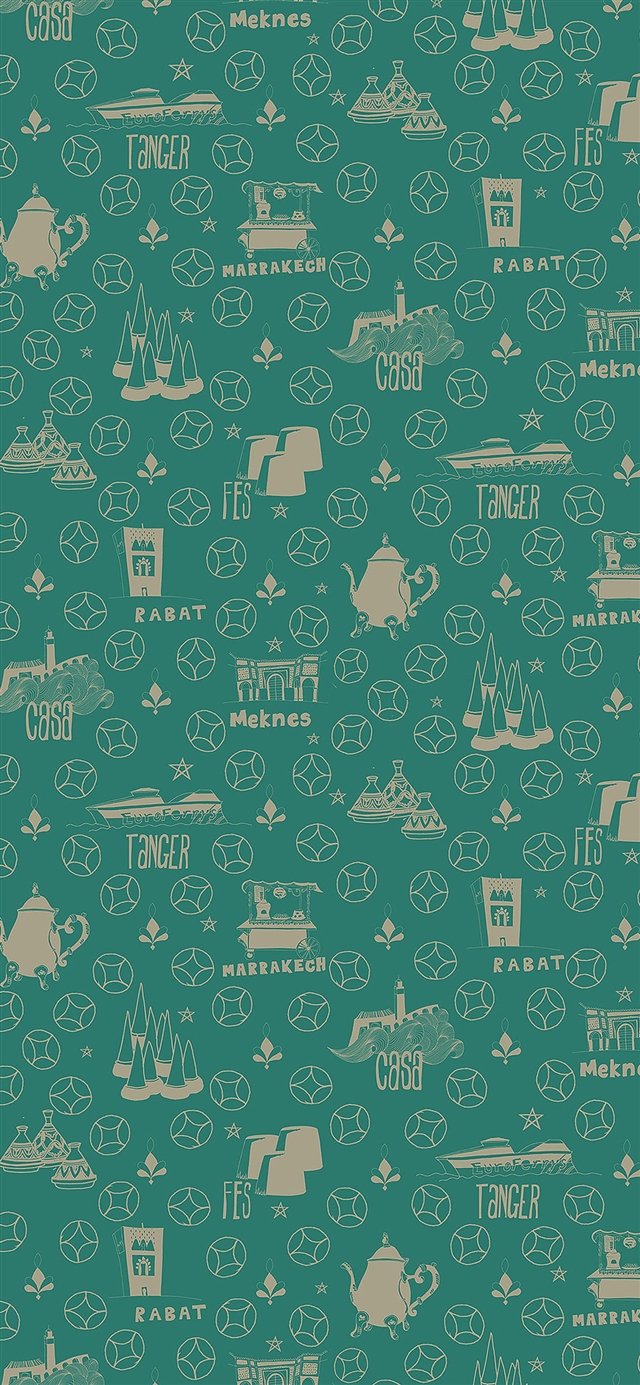 1125x2436 Cyan pattern background - background iPhone X Wallpaper