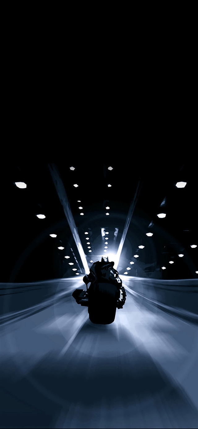 1125x2436 Following batman back - light iPhone X Wallpaper