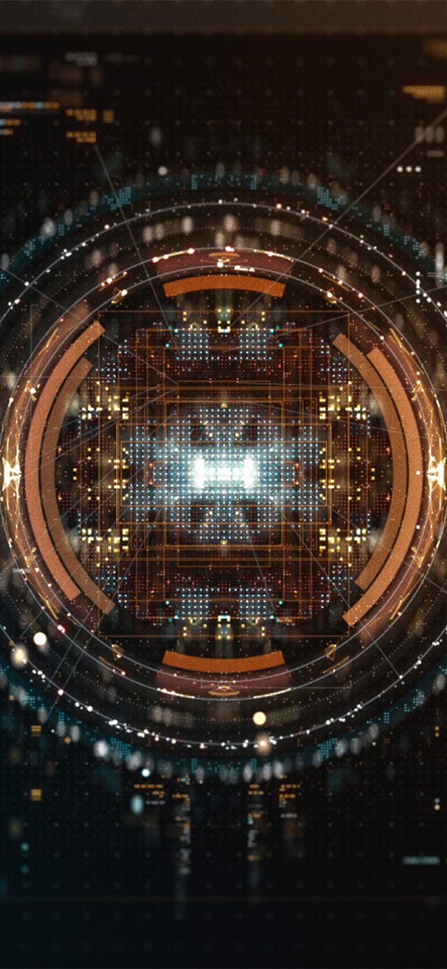 1125x2436 Art computer board pattern background - aesthetic iPhone X Wallpaper
