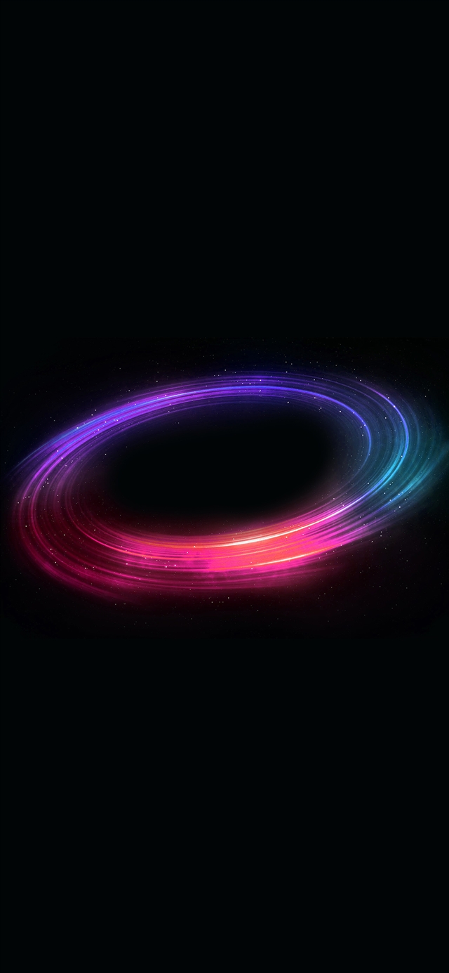 1125x2436 Space magic circle red art pattern - space iPhone X Wallpaper