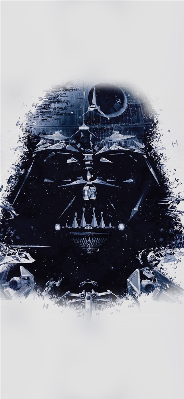 1125x2436 Art star wars - space iPhone X Wallpaper