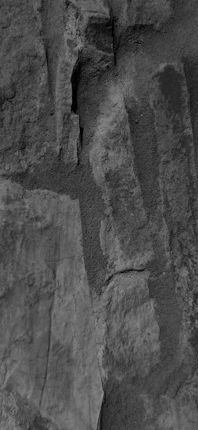 1125x2436 Brick wall texture pattern dark - gray iPhone X Wallpaper