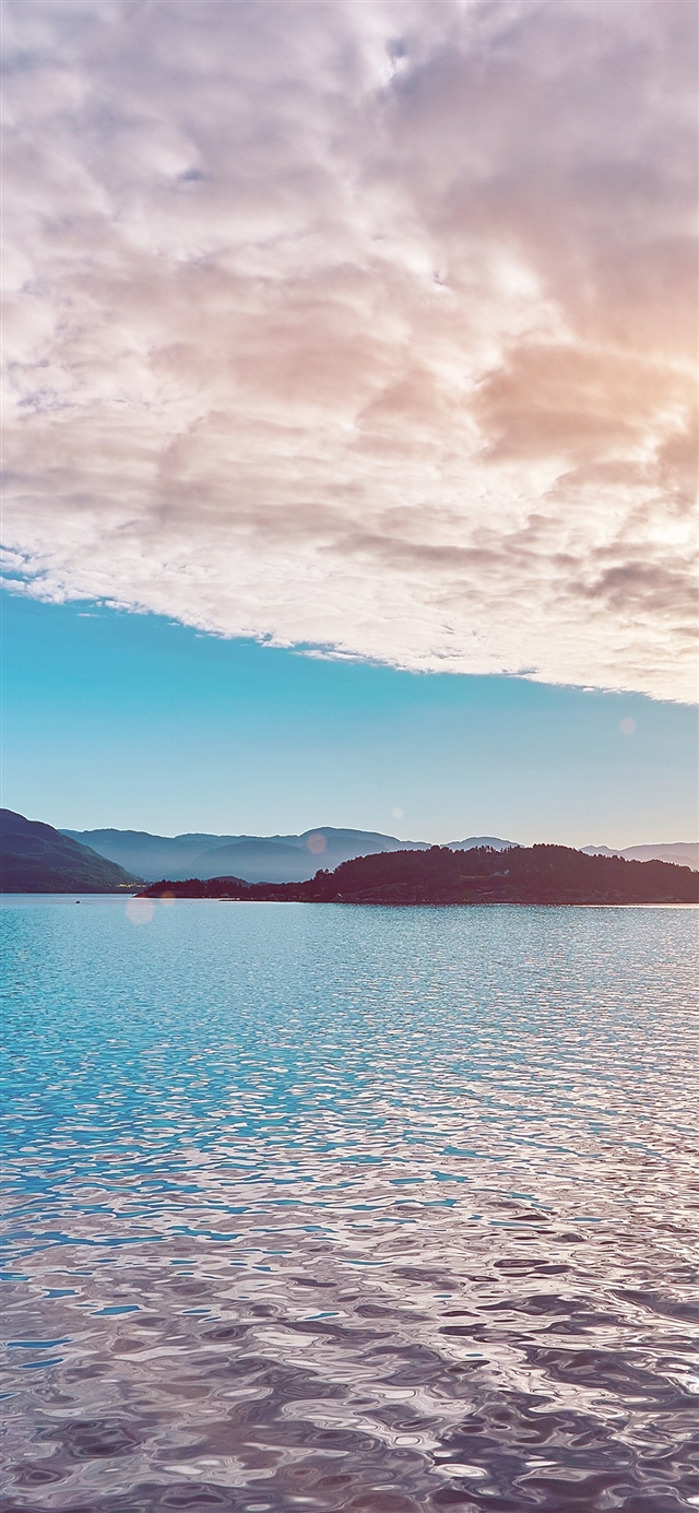 1125x2436 Nature blue healing - blue iPhone X Wallpaper