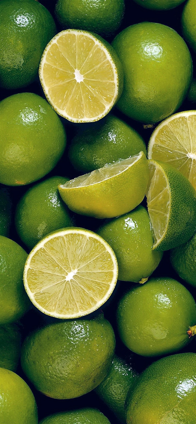 1125x2436 Line fruit green pattern -  iPhone X Wallpaper