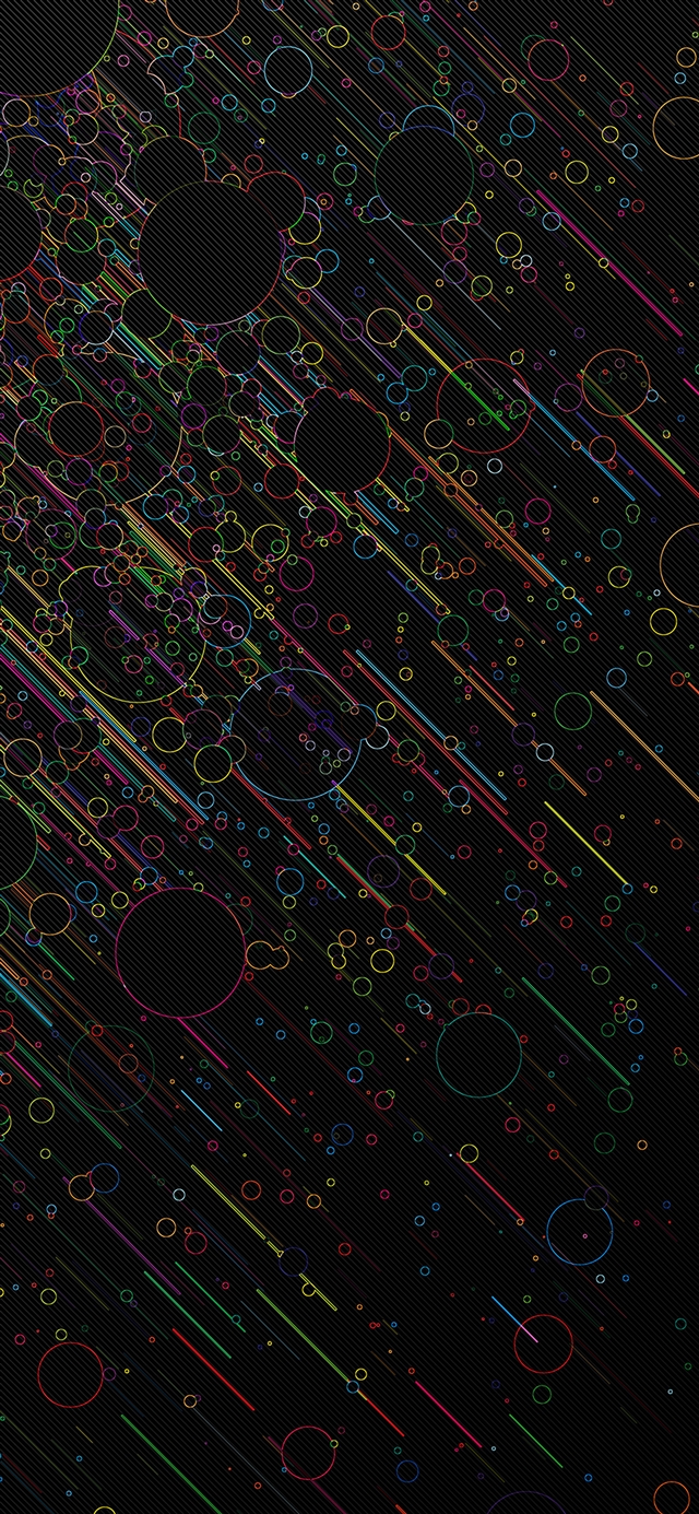 1125x2436 Colorful universe pattern - aesthetic iPhone X Wallpaper