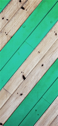 Stripe green wood pattern wallpaper