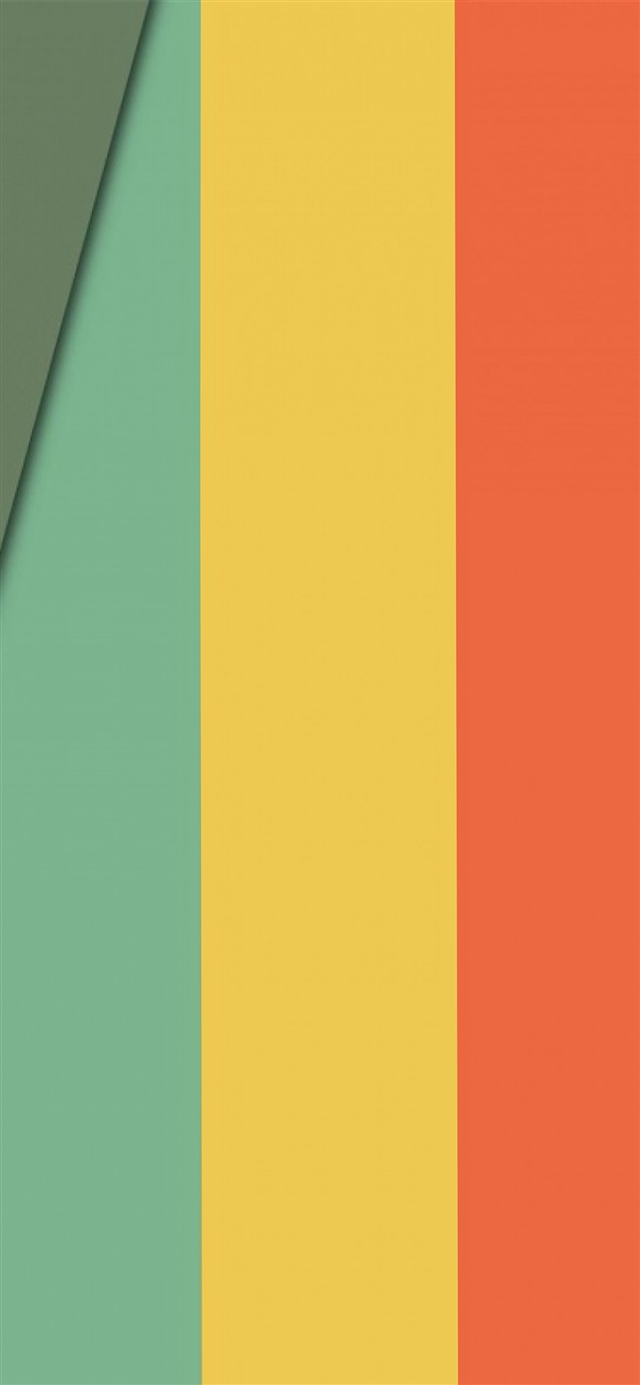 1125x2436 Lines rainbow color pattern - cyan iPhone X Wallpaper