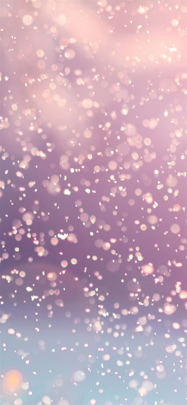 1125x2436 Bokeh snow flare water splash pattern - aesthetic iPhone X Wallpaper