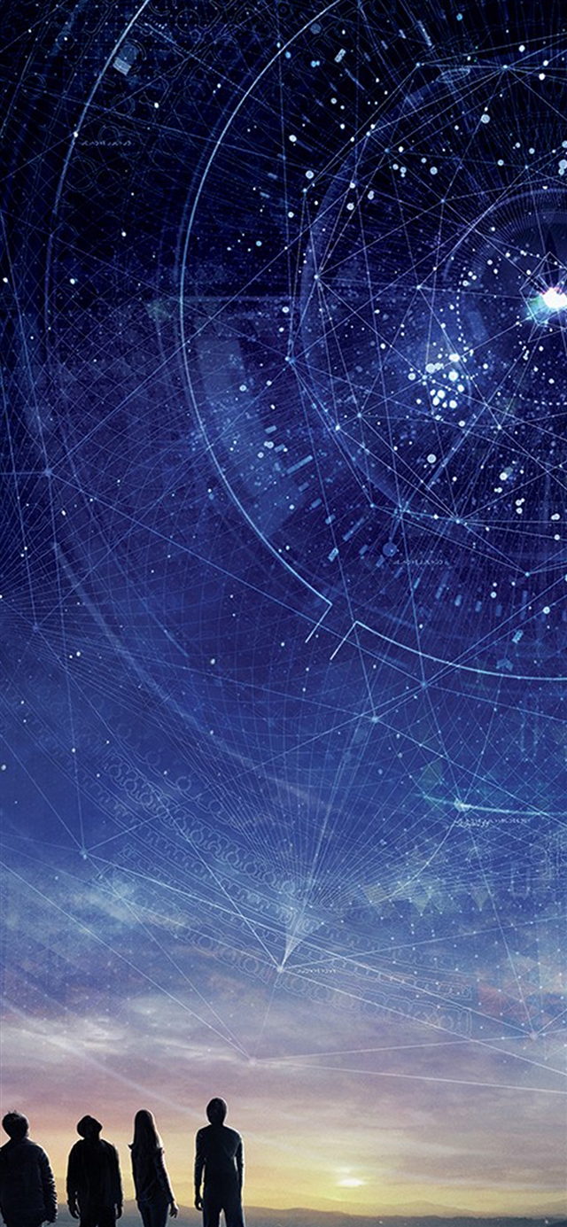 1125x2436 Looking at the night sky - night iPhone X Wallpaper