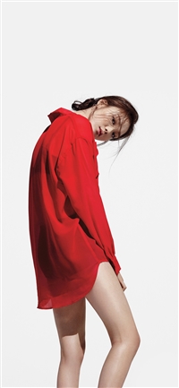Girl models iPhone X(S/Max/R) wallpaper