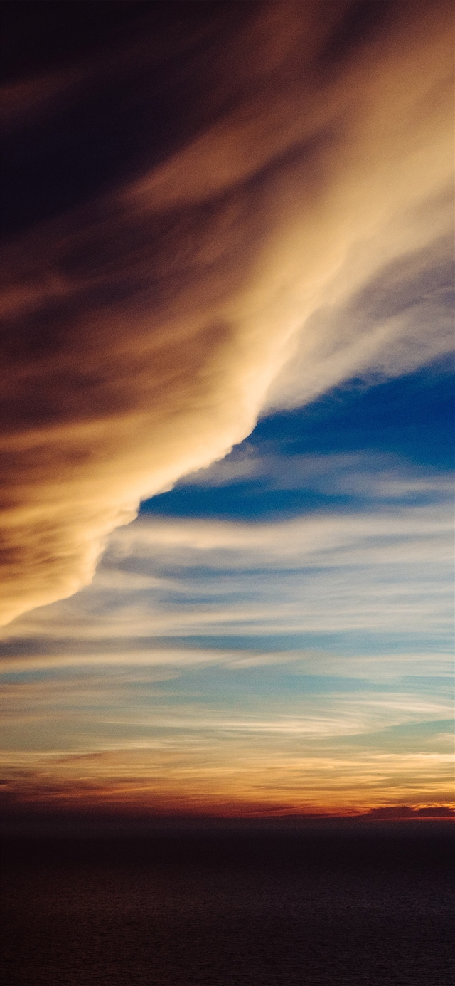 1125x2436 Cloud sky rainbow sunset - rainbow iPhone X Wallpaper