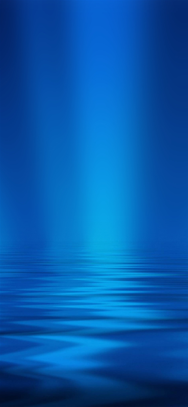 1125x2436 Sea blue ripple pattern - aesthetic iPhone X Wallpaper
