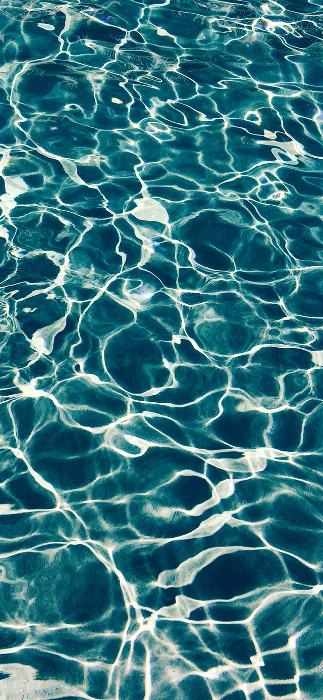 1125x2436 Wave art water sea summer cool pattern - aesthetic iPhone X Wallpaper