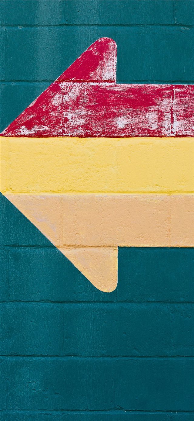 1125x2436 Arrow - wall iPhone X Wallpaper