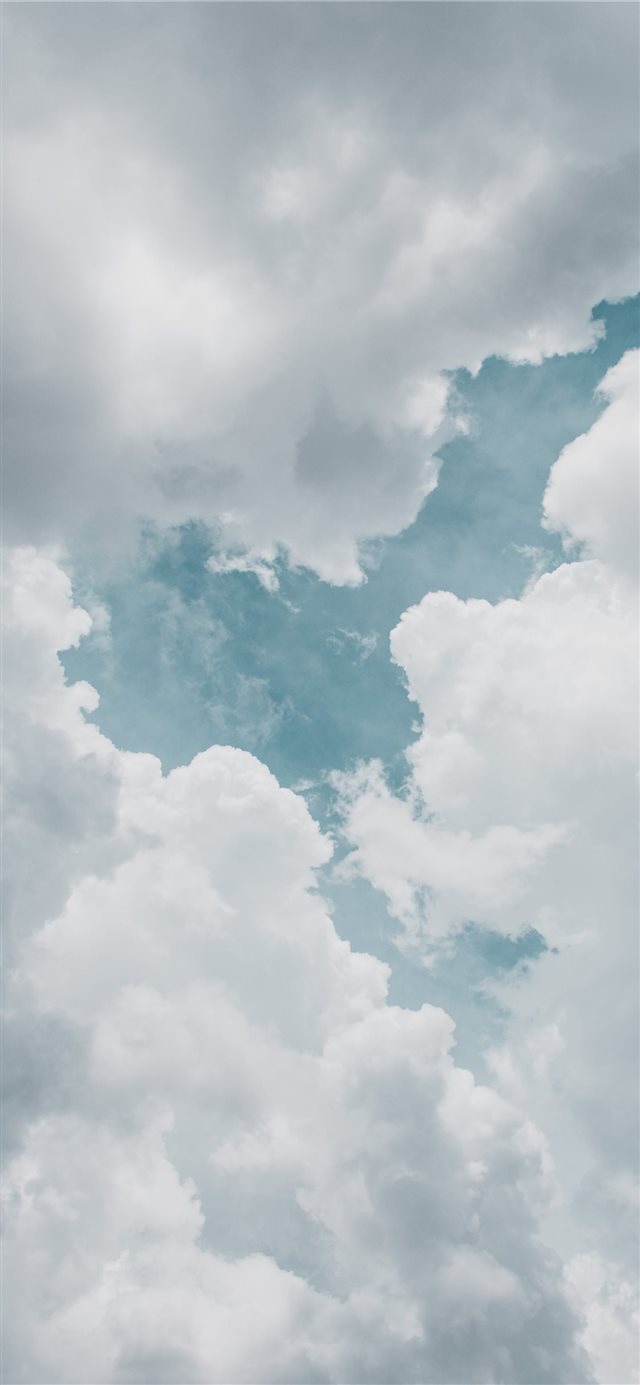 1125x2436 Look Above - cloudscape iPhone X Wallpaper
