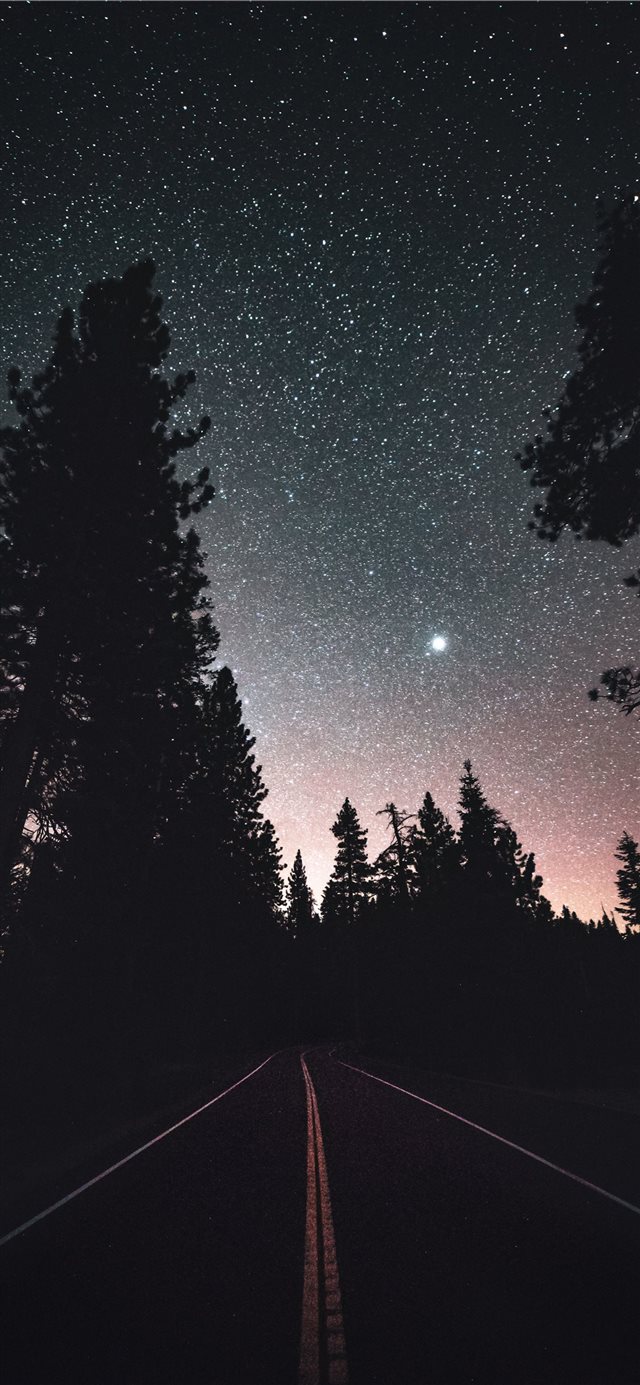 1125x2436 Into the endless night - night iPhone X Wallpaper