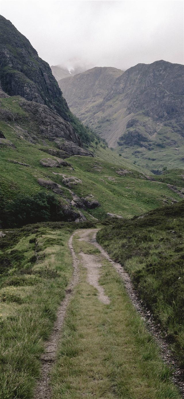 1125x2436 Road less traveled - rock iPhone X Wallpaper