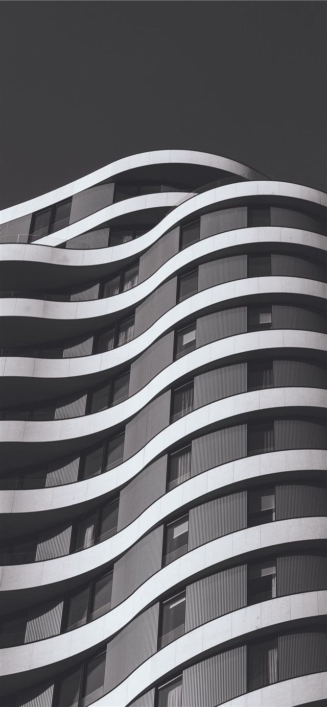 1125x2436 Curvy lines - line iPhone X Wallpaper