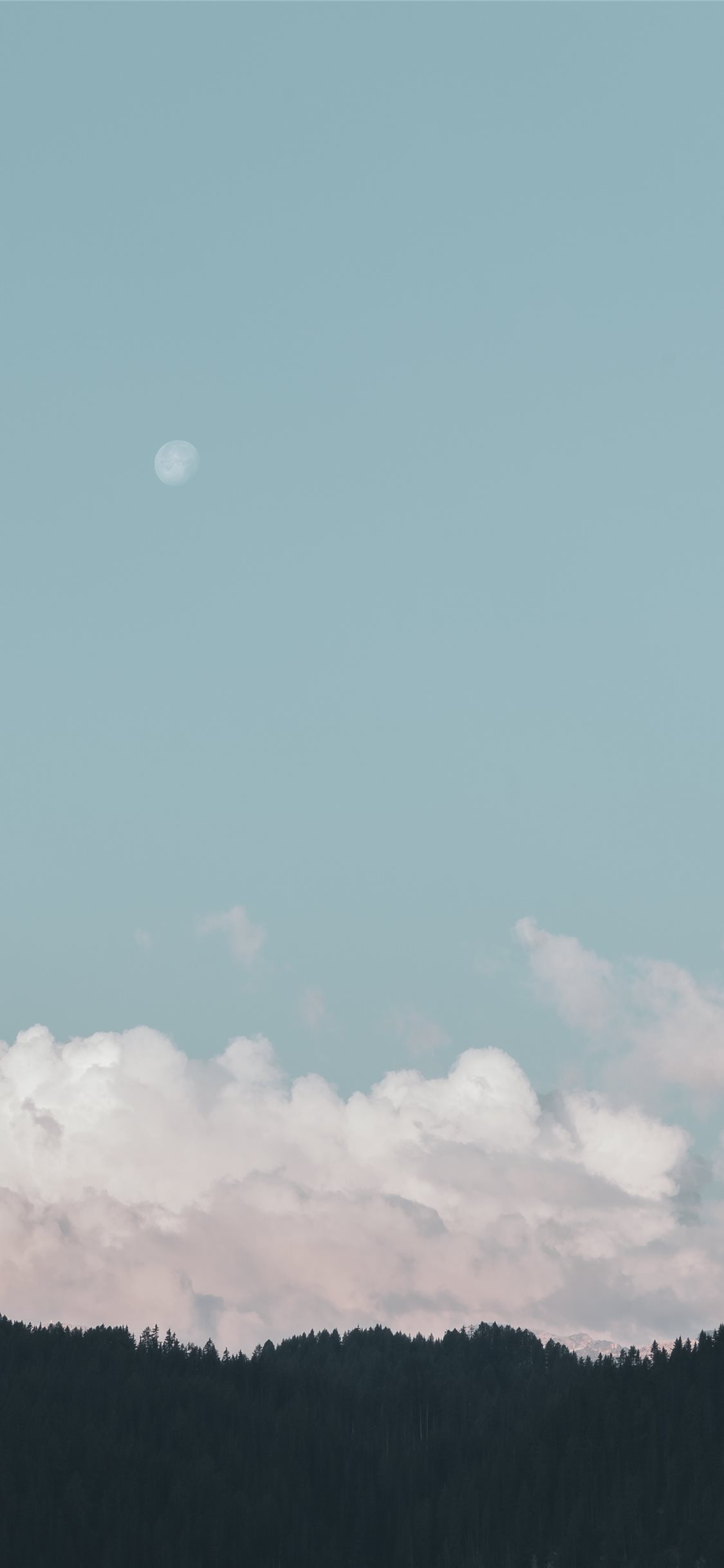 Pastel clouds iPhone X Wallpapers Free Download