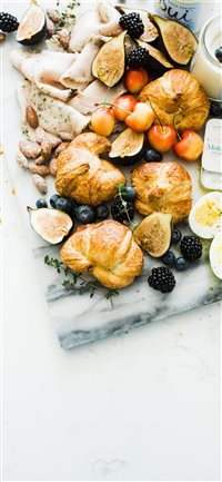 Summer Breakfast Platter wallpaper